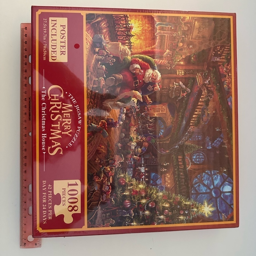 Merry Christmas Jigsaw Puzzle 1008 Pieces - Picture 4 of 5